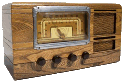 Rádio antigo.